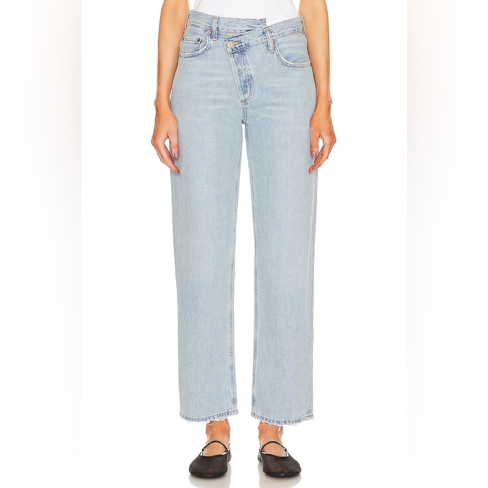 AGOLDE Criss Cross Jeans in Wired